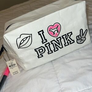 Pink Victorias Secret Bags NWT DIY Pink Cosmetic Bag